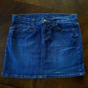 GAP Dark Blue Mini Skirt